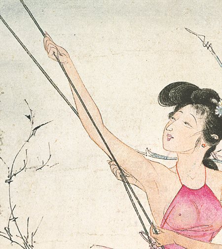 平舆-胡也佛的仕女画和最知名的金瓶梅秘戏图